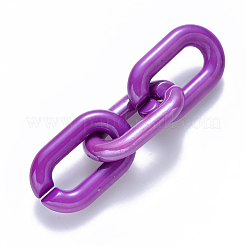 Opaque Acrylic Linking Rings&nbsp;OACR-S036-006A-H04
