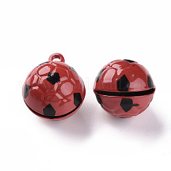 Baking Paint Brass Bell Pendants&nbsp;LS-KKB-S002-013B