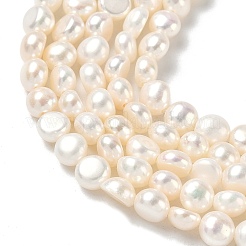 Natural Cultured Freshwater Pearl Beads Strands&nbsp;PEAR-C004-15
