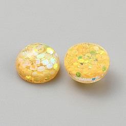 Transparent Resin Cabochons&nbsp;RESI-WH0038-47D