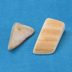 天然淡水シェルチップビーズ  シェルの破片  染め  乳白色  8~17x5~7x4~6mm  穴：1mm  約307個/240g&nbsp;BSHE-S007-11