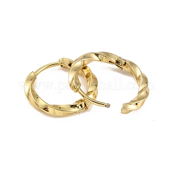 イオンプレーティング(IP) 304 ステンレススチール フープピアス  18KGP本金メッキ  17x2.5mm  ピン：1mm&nbsp;EJEW-M218-05G