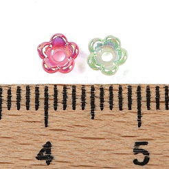 UV Plating Acrylic Bead Caps&nbsp;MACR-L008-11A