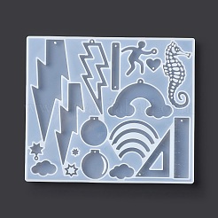 DIY Pendant Food-grade Silicone Molds&nbsp;LS-SIMO-D002-01B
