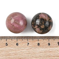 天然ロードナイト球状ビーズ  スムーズなラウンド  穴なし/ドリルなし  20mm&nbsp;GG-D003-A06