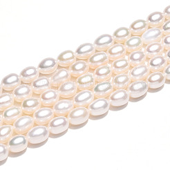 Natural Cultured Freshwater Pearl Beads Strands&nbsp;PEAR-N012-05Z-01