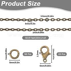 DIY Chain Bracelet Necklace Making Kit&nbsp;DIY-SC0023-71