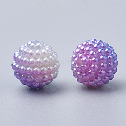Imitation Pearl Acrylic Beads&nbsp;OACR-T004-10mm-08
