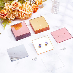 4 Colors Acrylic Single Earring Display Card&nbsp;ODIS-AR0001-05B