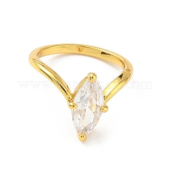 Brass Micro Pave Cubic Zirconia Stackable Open Finger Ring Sets&nbsp;OR8163