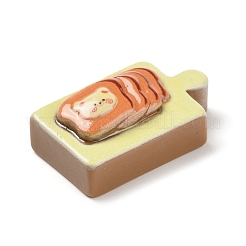 Bear Bread Opaque Resin Decoden Cabochons&nbsp;CRES-Q220-05D