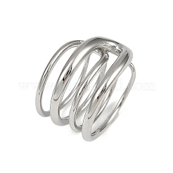 304ステンレススチールカフリング  ステンレス鋼色  16mm  usサイズ8 1/2(18.5mm)&nbsp;RJEW-P153-05P