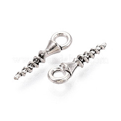 Tibetan Style Alloy Pendants&nbsp;TIBEP-T054-16AS