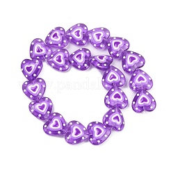 Handmade Lampwork Beads Strands&nbsp;LAMP-R004-06B-02