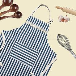 Stripe Cotton Sleeveless Apron&nbsp;AJEW-WH20072-17