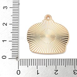 クリスマス合金エナメルペンダント  ゴールドカラー  ケーキ  23x23x1.2mm  穴：1.6mm&nbsp;ENAM-K074-01G-16