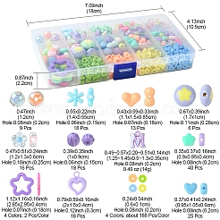 DIY Acrylic & Polymer Clay Beads Jewelry Making Findings Kits&nbsp;DIY-FS0006-86