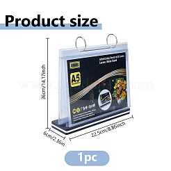 Acrylic Menu Display Stand&nbsp;AJEW-WH0481-270B