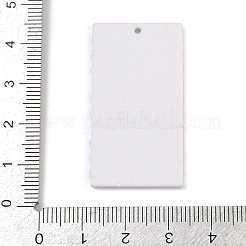 アクリルパーツ  音楽祭シリーズのチャーム  楽器  41x22x2mm  穴：1.6mm&nbsp;X-OACR-V007-01C