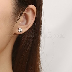 Non-Tarnish 304 Stainless Steel Stud Earrings for Women&nbsp;FU7169-2