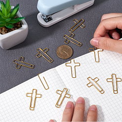 108pcs 6 Colors Metal Paper Clip&nbsp;AJEW-CP0008-65D