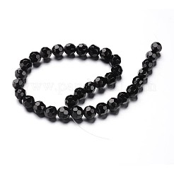 Faceted(32 Facets) Round Glass Bead Strands&nbsp;GLAA-M031-02-8mm