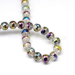Electroplate Glass Beads Strands&nbsp;EGLA-Q069-A02
