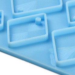 Rhombus Shape Holographic Pendant DIY Silicone Mold&nbsp;LS-DIY-K063-10