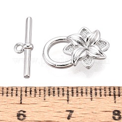 10Pcs Brass Toggle Clasps&nbsp;KK-T073-41P