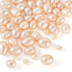 55Pcs 4 Styles Natural Cultured Freshwater Pearl Beads&nbsp;PEAR-TA0001-18