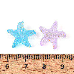 Frosted Glass Beads&nbsp;FGLA-T005-01M