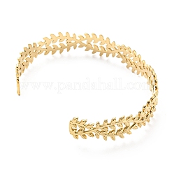 304 Stainless Steel Leafy Branch for Women&nbsp;BJEW-B064-04G