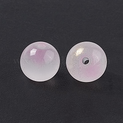 Glass Imitation Jade Beads&nbsp;X-GLAA-P029-03A