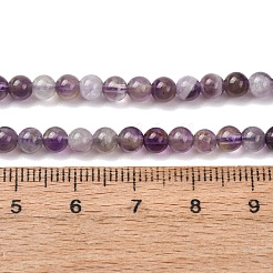 Natural Chevron Amethyst Beads Strands&nbsp;G-K256-51-4mm
