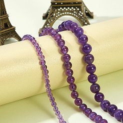 3 Strands 3 Styles Natural Amethyst Beads Strands&nbsp;G-SZ0001-14