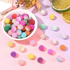100Pcs 2 Styles Imitation Pearl Acrylic Beads&nbsp;OACR-YW0002-59