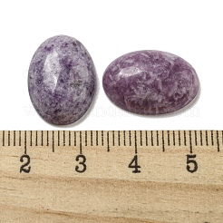 天然レピドライトカボション  オーバル  18x13x5~5.5mm&nbsp;G-C115-01A-42