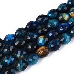 Natural Dyed Tiger Eye Beads Strands&nbsp;G-T142-87A