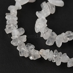 Natural Quartz Crystal Beads Strands&nbsp;G-G0003-B20