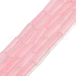 天然ローズクォーツ列ビーズ連売り  13~13.5x4.5mm  穴：1mm  約29個/連  15.04''~15.20''（38.2~38.6センチメートル）&nbsp;G-F247-08-A
