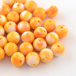 Opaque Acrylic Beads&nbsp;SACR-R853-10mm-M