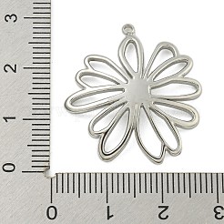 304 Stainless Steel Pendants&nbsp;STAS-L022-436P-03