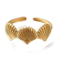 304 Stainless Steel Cuff Rings&nbsp;RJEW-Z074-04G