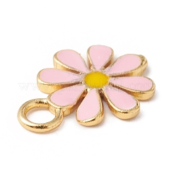 Eco-Friendly Rack Plating Brass Enamel Pendants&nbsp;KK-F835-15A-G