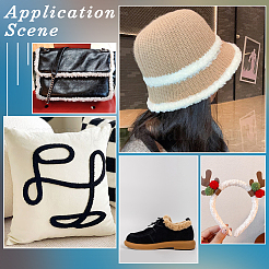 Wool Embroidery Sewing Trimming&nbsp;AJEW-GF0013-07A