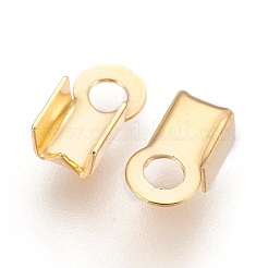 304 Stainless Steel Folding Crimp Ends&nbsp;X-STAS-P207-06G