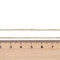 304 Stainless Steel Cable Chain Necklaces&nbsp;NJEW-M151-24G