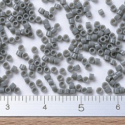 MIYUKIデリカビーズ  シリンダー  日本製シードビーズ  11/0  （db0731)不透明なグレー  1.3x1.6mm  穴：0.8mm  約2000PCS /ボトル  10 G /ボトル&nbsp;SEED-JP0008-DB0731