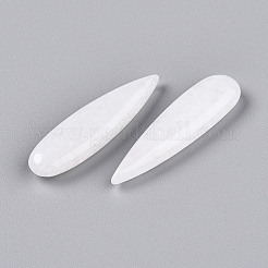 Natural White Jade Pendants&nbsp;G-N348-02D