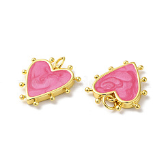 Rack Plating Brass Enamel Pendants&nbsp;KK-D074-03G-04